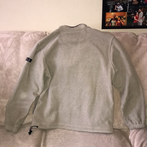 Izod performance X small tan quarter zip fleece jacket damaged 💕 - Picture 5 of 11